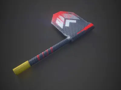 Sci Fi Axe Low-poly 3D model