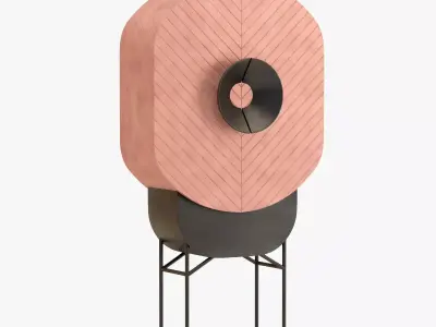 De Castelli Polifemo Cabinets and Bookcases Low-poly 3D model