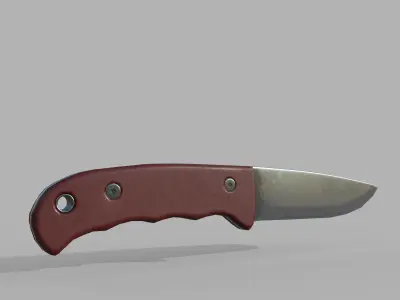 Small knife 3D model