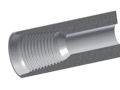 PIN and BOX NC26 3D model