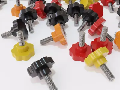 Clamping bolt 3D model