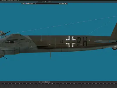 Ju-188 Free 3D model