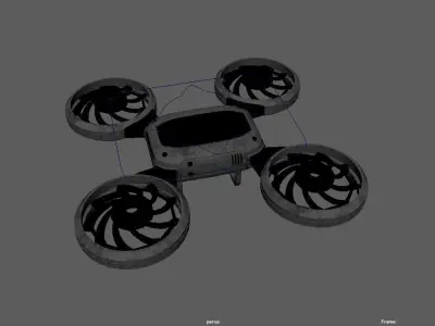Drone 3D model get