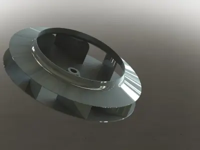 Impeller of blower Free 3D model