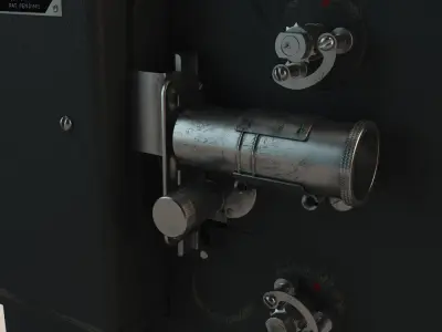 Kodak 8mm Projector 3D model