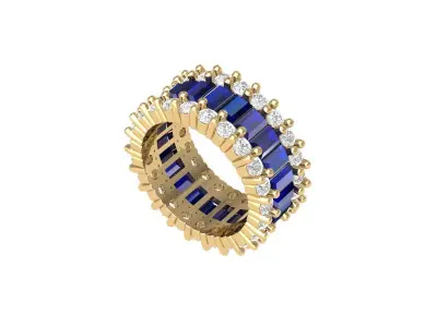 Wedding Ring  3D print model 175