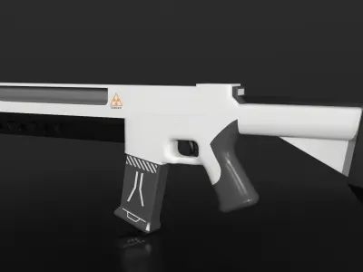 SCI-FI Rifle 3D model 3