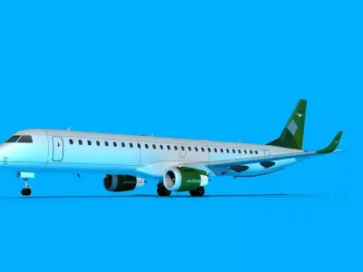 Embraer Emb-190 Wider0E 3D model