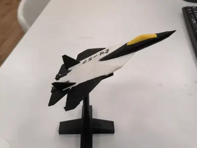 Russian fighter aircraft Sukhoi Su-57 Free 3D print model