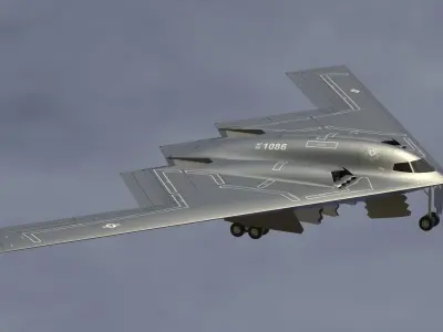 Northrop Grumman B-2 Spirit 3D model get