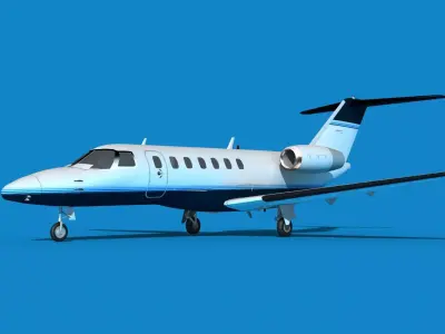 Cessna C528 Citation CJ3 V12 3D model