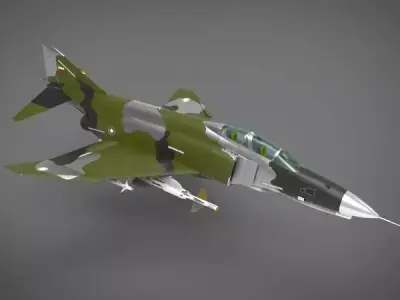 F-4E Phantom II 3D model