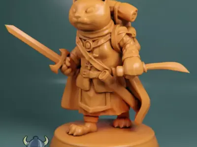 Cat Ranger 3D print model