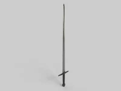 Sword Low-poly 3D model 69