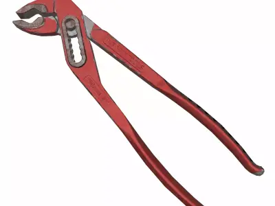 Bolt Cutter Low Poly Low-poly 3D model purchase