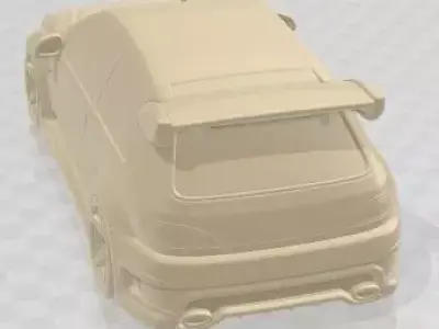 Citroen Saxo Tuning Printable Car 3D print model