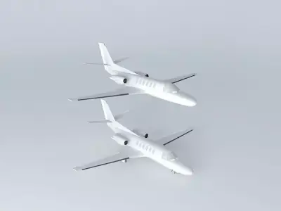 Cessna C550 Free 3D model