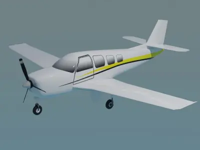 Commercial Aircraft pack 3D model