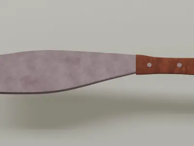 Machetes Weapon Pack 3D model