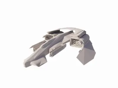 Spaceship-spacecraft-31 3D model