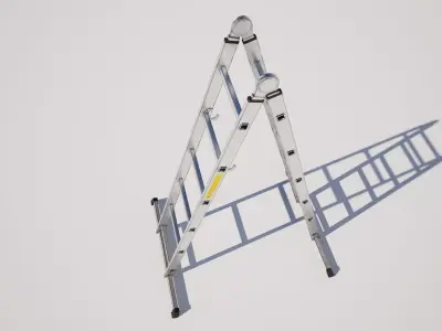  Multipurpose Ladder Low-poly 3D model