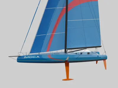 Imoca Class 3D model