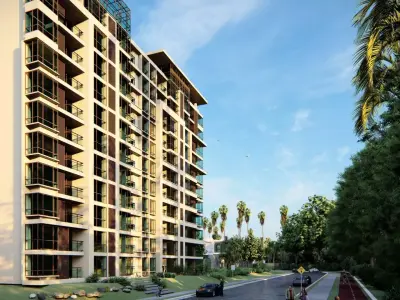 Highrise Building 09 3D model