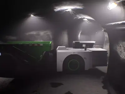 Mining Equipments and 3D Scenes 3D Model Pack