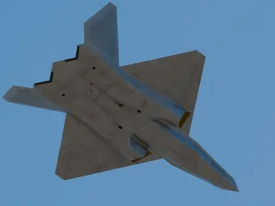 Northrop YF-23 3D model