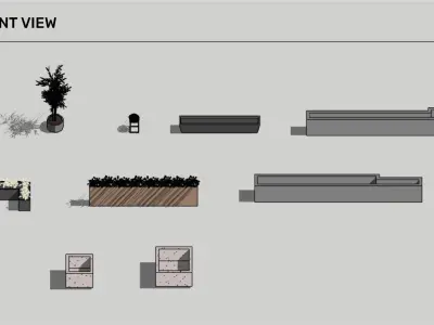 Houseplants - Revit 3D model