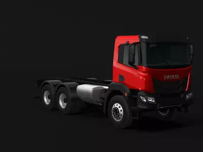 Iveco Stralis X-WAY 6x4 3D model