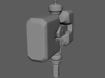 Fantasy Warhammer Free low-poly 3D model