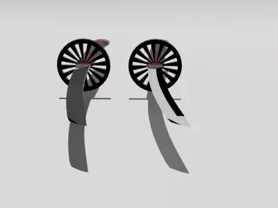 Katana Negra 3D model