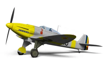 Heinkel He112 B-1 3D model