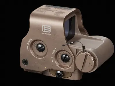 Eotech Exps3 Low-poly 3D model
