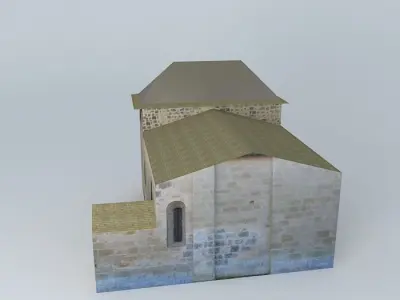 Saint Sulpice Church Free 3D model