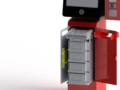 Super ATM - Payment Kiosk Free 3D model