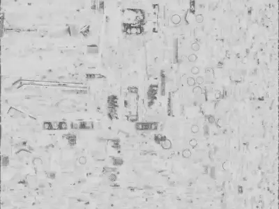 Rusted Post Apocalyptic Tank 3D Model War Torn Vehicle Low-poly 3D model