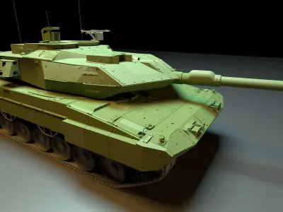 Tank strv 122 3D model