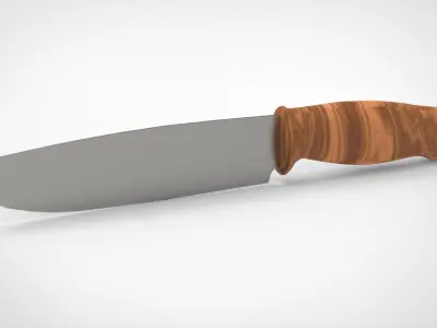 Knife 3D model 21