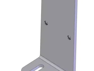 Universal Photo Sensor Bracket - L Slot Type M2-5 3D model 3D model
