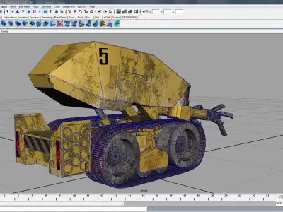 Service Robot 3D model buy