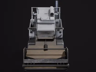 Asphalt Milling Machine Roadtec SB2500E Series PBR 3D model