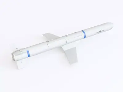 Missile 03 3D model by homeworlds