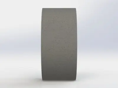 Grinding Wheel 11pol x 9pol x 5pol - Rebolo 11pol x 9pol x 5pol 3D model