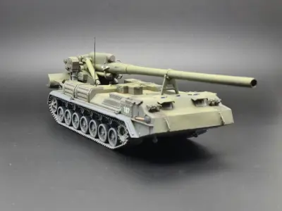 2S7 Pion  Malka 3D print model