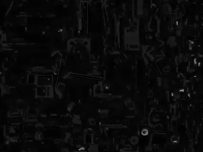 Cyberpunk Holiday Locomotive 3D Model Neon Steam Engine Low-poly 3D model