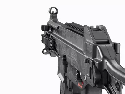 HK UMP 45 Low-poly 3D model