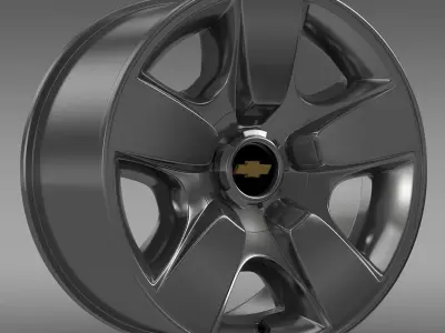 Chevrolet Suburban DE rim 3D model
