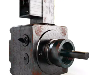 Oil pump 3D model purchase